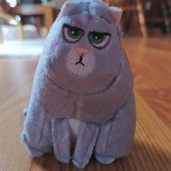Cat Chloe Kitten Plush secret life of pets toy kid grumpy angry kitty mad putout - Picture 6 of 11